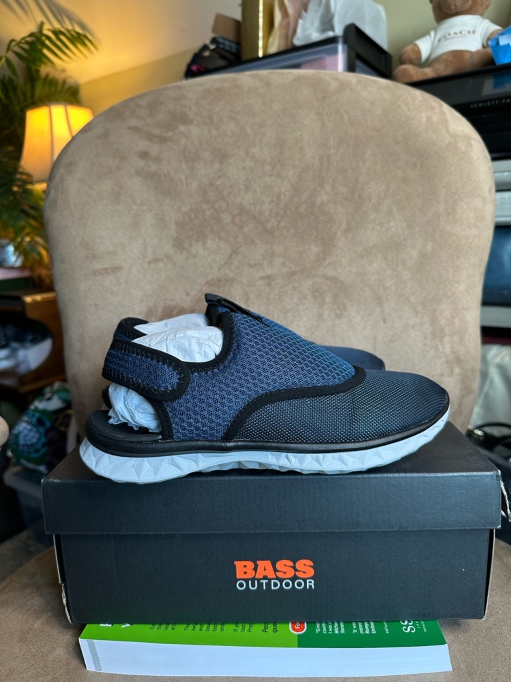 Bass Outdoor Unisex Hex Mesh Action Slip-On Shoes Women’s US6.5 New in Box